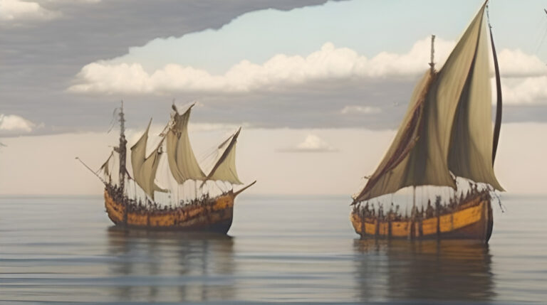 Barcos españoles creados por IA