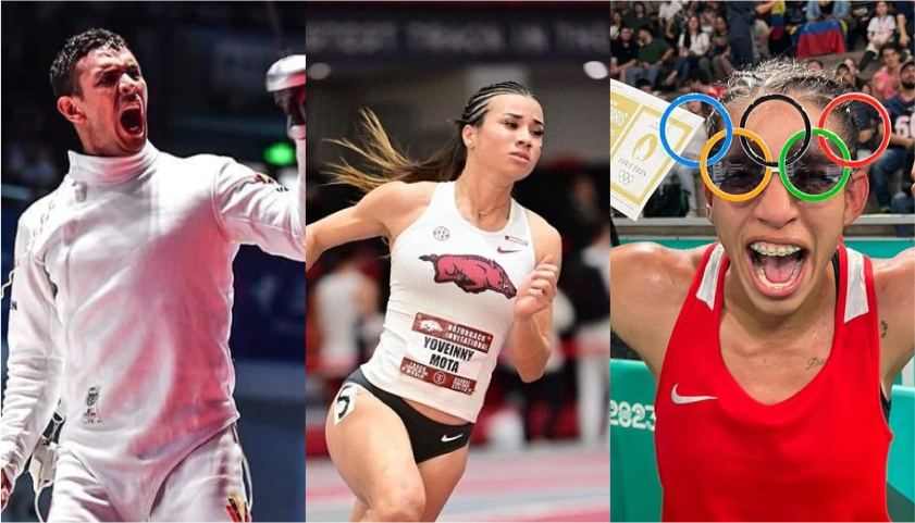 Fotos de atletas venezolanos en la olimpiadas