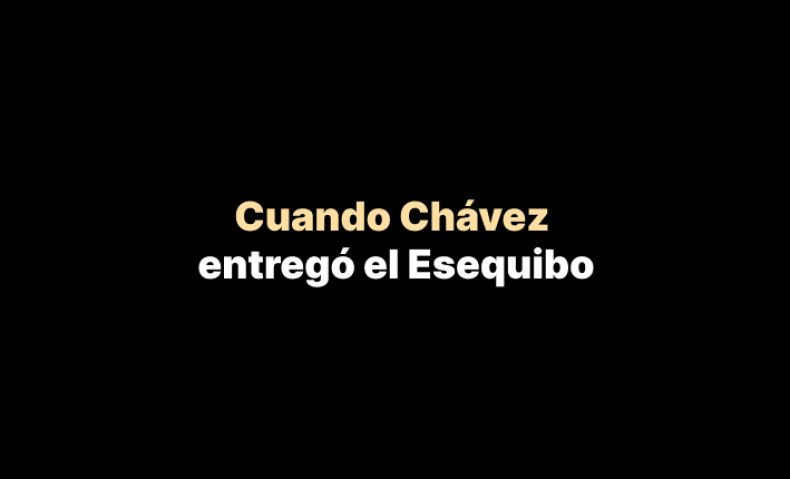 Portada de Cuando Chávez entregó el Esequibo