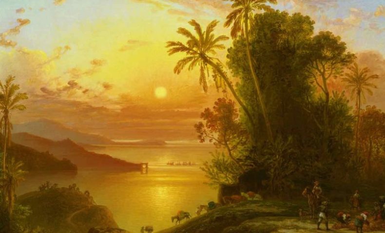 Coast_of_La_Guaira_at_sunset_by_Ferdinand_Bellermann-1070x470