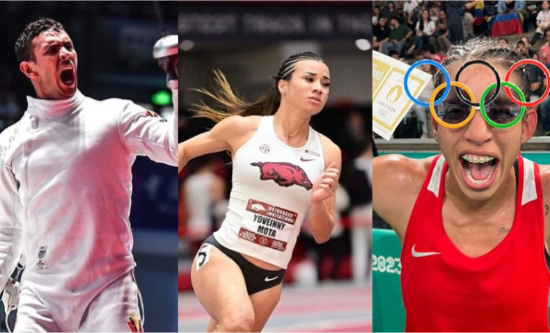 Fotos de atletas venezolanos en la olimpiadas